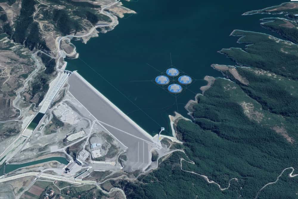 Banja Floating Solar Plant — 2 MWp